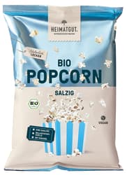 Homemade Organic Popcorn Salty