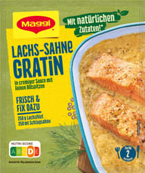 Maggi Fix for Salmon Cream Gratin