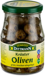 Delicatessen Dittmann herb olives