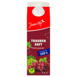 Jeden Tag Traubensaft