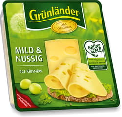 Grünländer Käsescheiben, mild & nussig