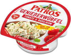 Patros Hirtenkäse Genießerwürfel, Tomate