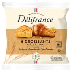 Délifrance Buttercroissant 6 Stück