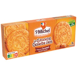 St. Michel Large Butter Cookies with Caramel