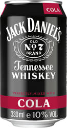 Jack Daniel's Whisky Cola Can (ONE WAY)