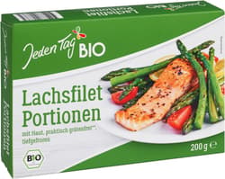 Jeden Tag BIO Lachsfilet gefroren
