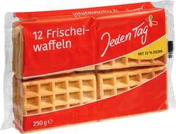 Jeden Tag Frischei-Waffeln