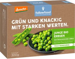 followfood BIO Junge Erbsen