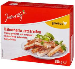 Chicken breast strips every day