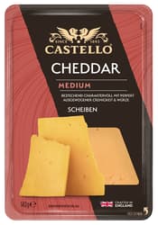 Castello Sensual Sparkling Cheddar, slice cheese