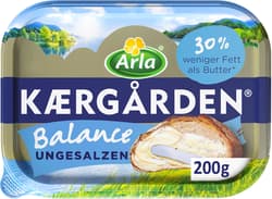 Arla Kaergarden Balance Unsalted, made with butter and rapeseed oil