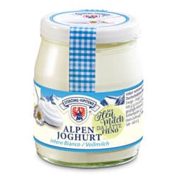 Sterzing natural alpine yoghurt in a jar