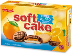 Griesson Soft Cake Orange Vollmilch