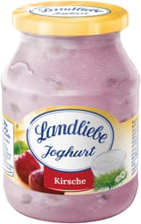 Landliebe Yogurt Cherry Glass