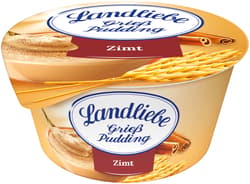 Landliebe semolina pudding with cinnamon