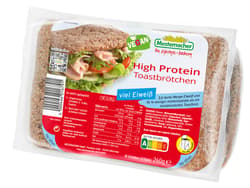 Mestemacher High Protein Toastbrötchen 4 Stück