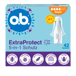 o.b. ExtraProtect Super Tampons