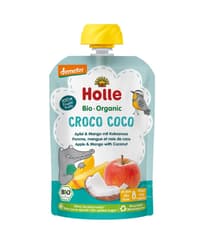 Holle BIO Croco Coco - Pouchy apple, mango, coconut