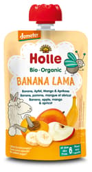 Holle BIO Banana Lama - Pouchy banana, apple, mango & apricot