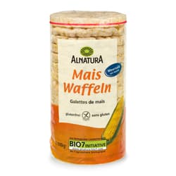 Alnatura organic corn waffles with sea salt