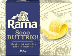 Rama Sooo BUTTRIG! ungesalzen, buttriger Geschmak