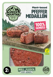 The Green Mountain Pfeffer Medaillon VEGAN