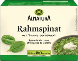 Alnatura BIO creamed spinach