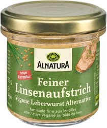 Alnatura ORGANIC Fine Lentil Spread