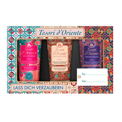 TESORI D'ORIENTE Geschenkset Cremeduschen 3 x 75 ml (Ayurveda, Persian Dream und Byzantium)