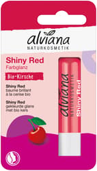 alviana Lip Care Shiny Red Organic Cherry