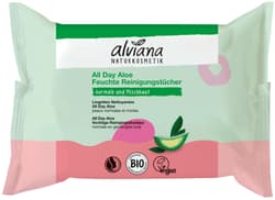 alviana Moist Cleansing Wipes BIO Aloe Vera