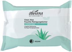 alviana Moist Cleansing Wipes BIO Aloe Vera