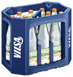 Vilsa Plus BIO Orange 12x0,70l Glas (MEHRWEG)