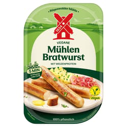 Rügenwalder Mühle Mühlen Bratwurst VEGAN