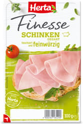 Herta Finesse Schinken gegart hauchzart und feinwürzig
