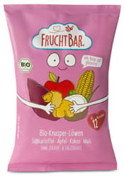 FruchtBar Bio-Knusper-Löwen Süßkartoffel Apfel Kokos Mais