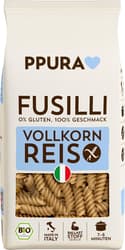 PPURA ORGANIC Fusilli made from wholegrain rice, gluten-free