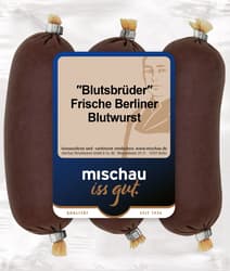 "Blutsbrüder" blood sausage