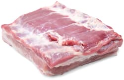 Thüringer Duroc Schweine-Bauch o. Knochen, mit Schwarte
