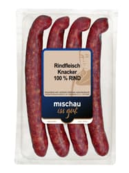 Mischau Rindfleisch Knacker 100 % Rind