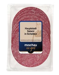 Mischau Hauptstadt Salami in Scheiben