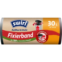 Swirl 30 l Fixierband-Müllbeutel XL Reißfest & Dicht