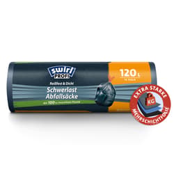 Swirl 120 l heavy duty bags Profi with drawstring Tearproof & leakproof