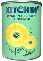 Kitchin Ananas Scheiben im leichten Sirup