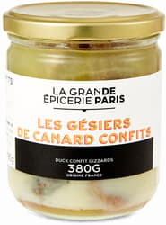 La Grande Épicerie Duck confit gizzards