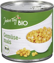 Organic sweetcorn every day