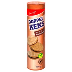 Jeden Tag Doppelkeks mit Kakaocremefüllung