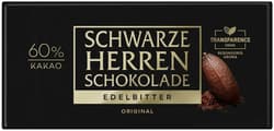 Sarotti Schwarze-Herren-Schokolade Edelbitter 60%