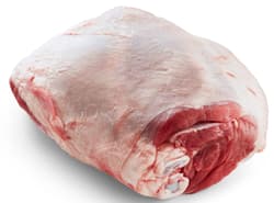 Welsh Lamb PGI leg of lamb with long bone
