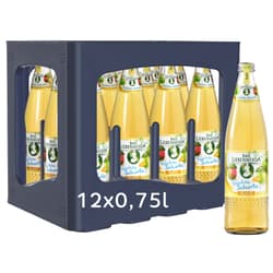 Bad Liebenwerda leichte Schorle Apfel 30% 12x0,75l (MEHRWEG)